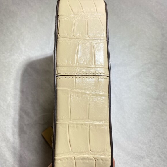 Coach CN382 Crocodile Leather Nolita 19 in Ivory White - Picture 3 of 6